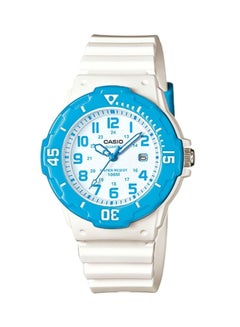 CASIO girls Water Resistant Resin Analog Watch LRW200H-2B - 39 mm - White  - Image 1