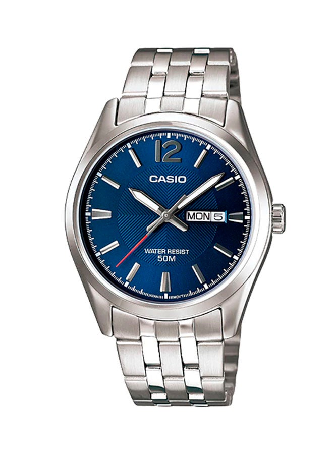 CASIO Men's Water Resistant Stainless Steel Analog Watch MTP-1335D-2AV - Image 1