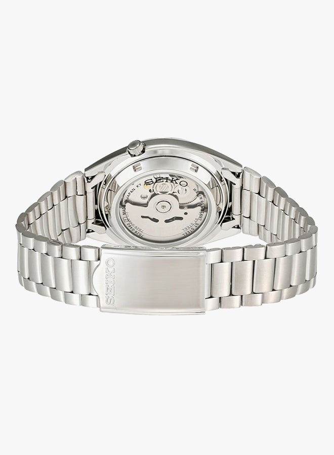 Seiko Men's Round Shape Stainless Steel Analog Wrist Watch - Silver - SNXS73J1 - Image 2