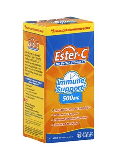 Ester - C Immune Support Vitamin C Tablets - 60 Count 