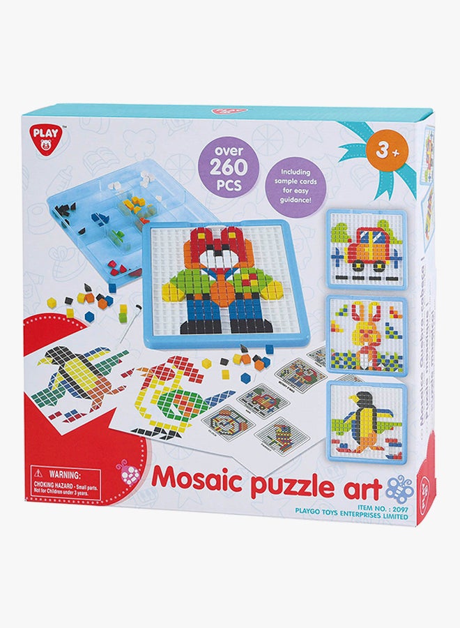 PLAYGO 260-Piece Mosaic Puzzle Art Set  - Image 3