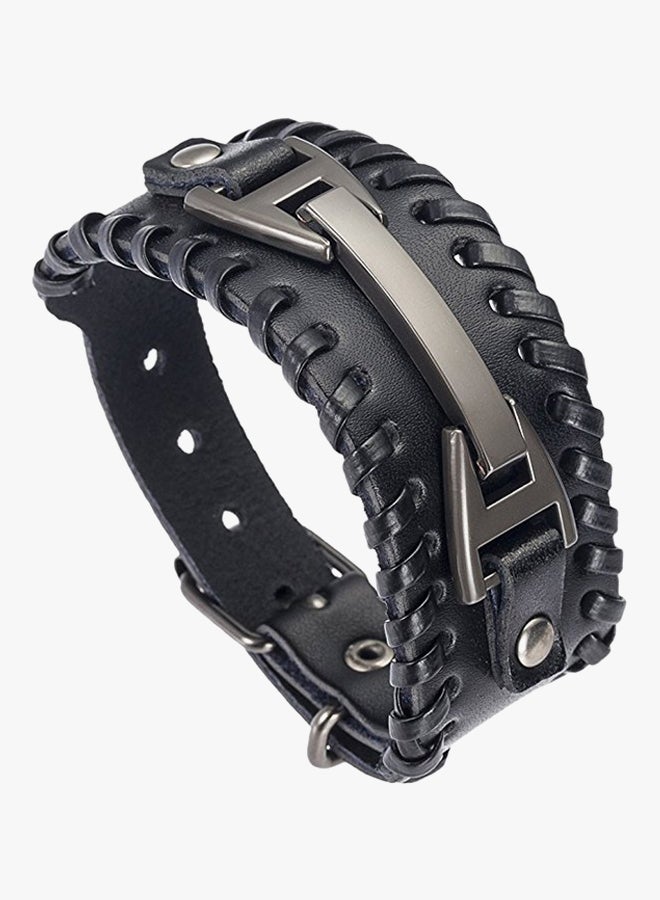 Faux Leather Bracelet - v1523006515/N14058314A_3