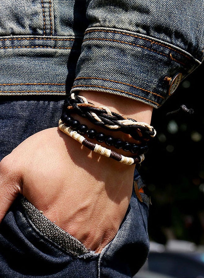 Faux Leather Bracelet - v1523006523/N14058318A_2