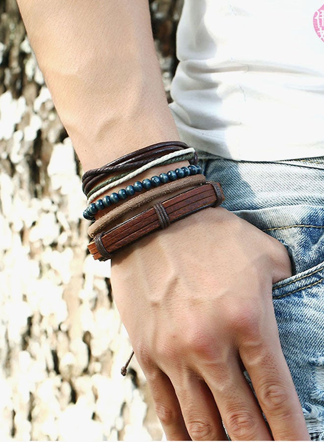 Faux Leather Bracelet - v1523006526/N14058320A_4