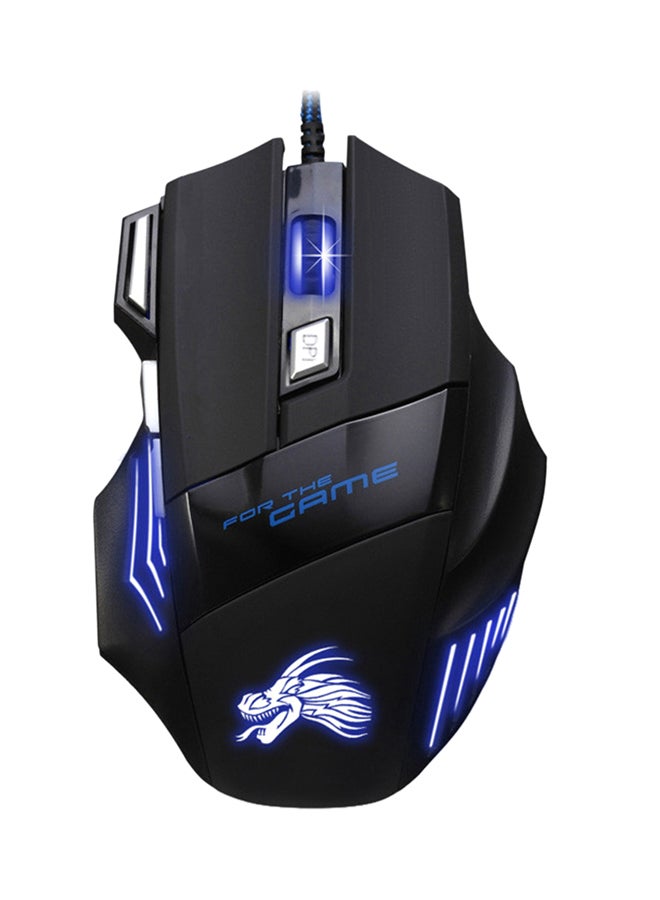 USB Wired Optical Gaming Mouse Game Mice Black 