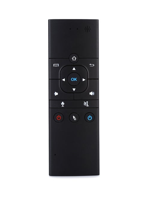 TZ MX9-M 2.4Ghz Wireless Mini Rechargeable Keyboard Air Mouse Black