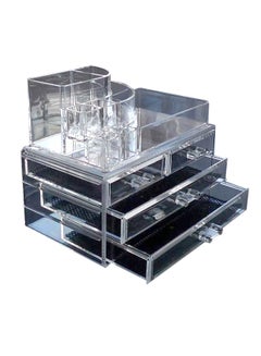 Crystal Acrylic Jewellery And Cosmetic Organizer