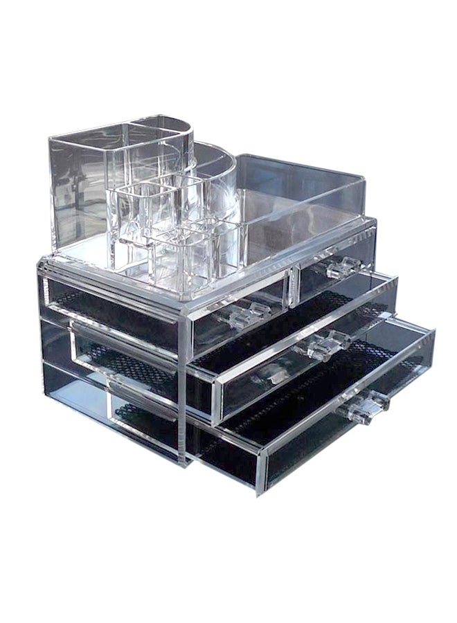 Generic - Crystal Acrylic Jewellery And Cosmetic Organizer - Image 1