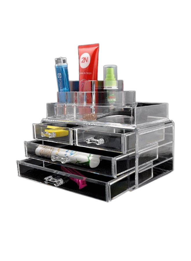 Generic - Crystal Acrylic Jewellery And Cosmetic Organizer - Image 1