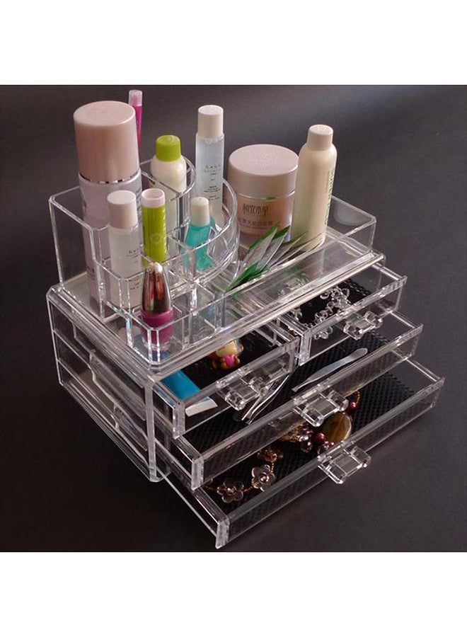 Generic - Crystal Acrylic Jewellery And Cosmetic Organizer - Image 1
