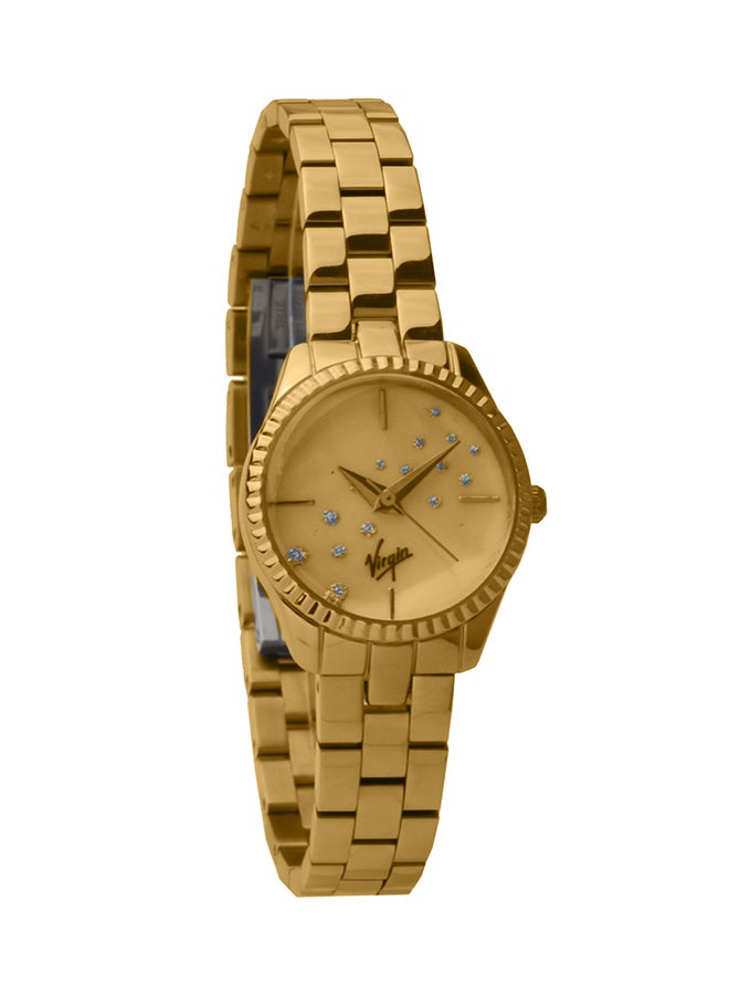 فيرجن ساعة يد بعقارب من الإستانليس إستيل طراز رقم VR0881123 women