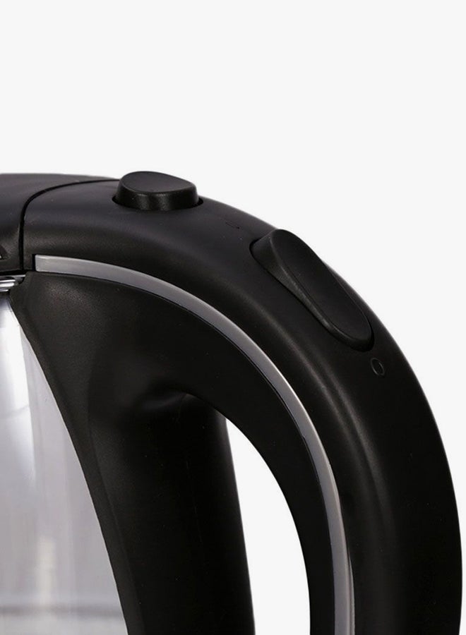 اليكتا غلاية كهربائية مقاومة للحرارة بقدرة تتراوح بين 1850 و2200 وات سعة 1.7 لتر EP-KT-001G شفاف/رمادي - Image 3