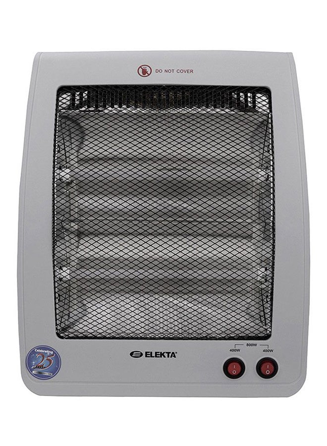 ELEKTA - Halogen Room Heater 800W 800.0 W EHQ-701 Grey - Image 1
