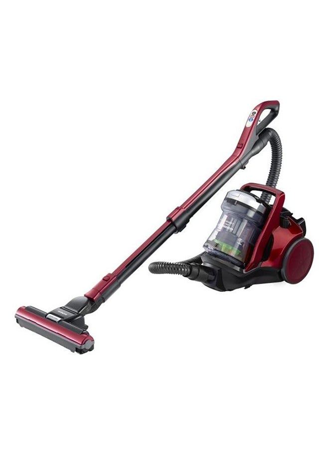 هيتاشي مكنسة كهربائية بقوة إعصارية 2300 وات 2 L CV-SC230V أحمر معدني غامق