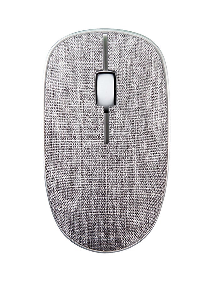 Rapoo M200 Plus Silent Mult-Mode Wireless Mouse,Fabric Material,Bluetooth 3.0/4.0/2.4Ghz 1300 dpi Grey - Image 1