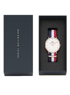 DANIEL WELLINGTON Men's Classic   Cambridge Water Resistant Analog Watch DW00100003  - Image 3