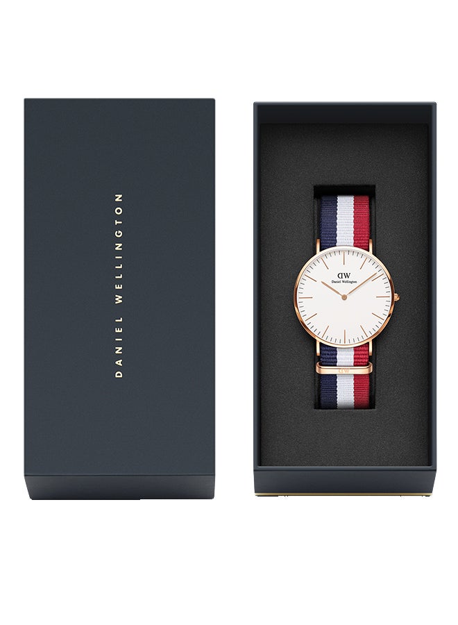 DANIEL WELLINGTON Men's Classic   Cambridge Water Resistant Analog Watch DW00100003  - Image 3