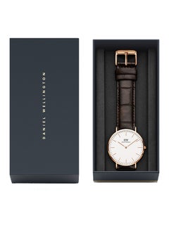 DANIEL WELLINGTON Men's Classic   York Water Resistant Analog Watch DW00100011  - Image 4