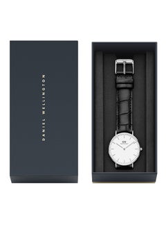DANIEL WELLINGTON Women's Petite Reading Water Resistant Analog Watch DW00100147 - 36 mm - Black  - Image 3