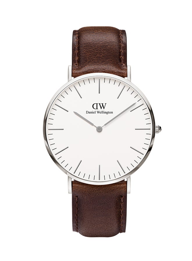 DANIEL WELLINGTON Men's Classic   Bristol Water Resistant Analog Watch DW00100023  - Image 1