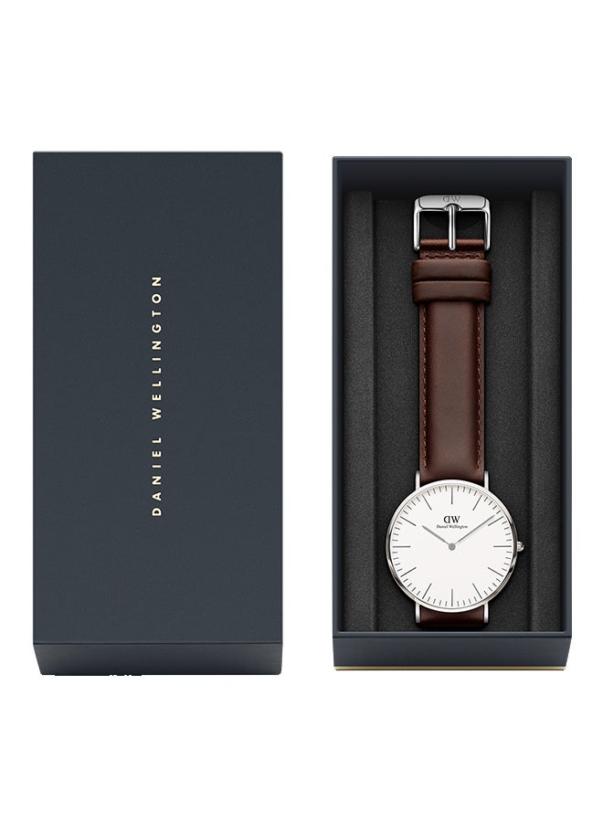 DANIEL WELLINGTON Men's Classic   Bristol Water Resistant Analog Watch DW00100023  - Image 3
