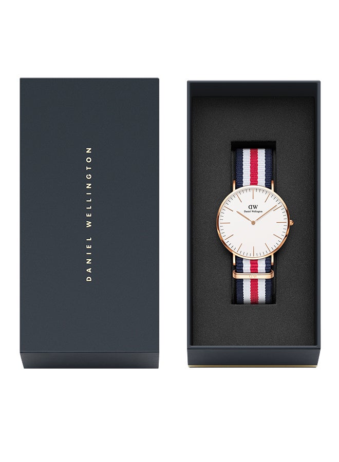 DANIEL WELLINGTON Men's Classic   Canterbury Water Resistant Analog Watch DW00100002  - Image 4