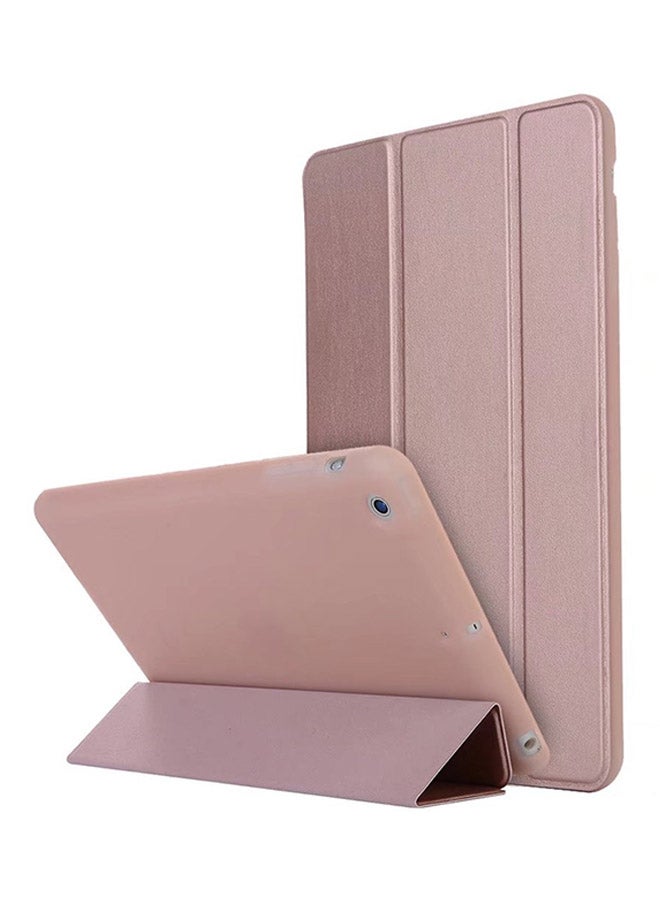 Stand Auto Sleep Wake Up Full Body Cover Hard PU Leather Plus Silicone Case Cover For Apple iPad mini 3 Rose Gold 