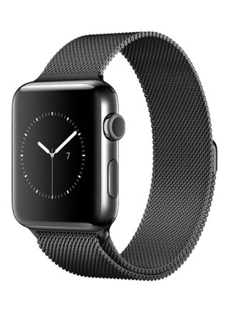 Replacement Milanese Loop Band For Apple Watch Series 3/2/1 42mm Black - v1523282288/N13689297A_1