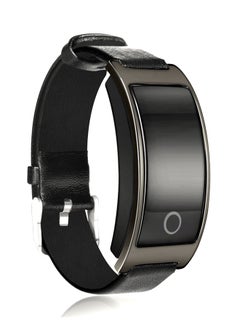 CK11S Blood Pressure/Heart Rate Monitor Wrist Watch Smart Band Fitness Tracker Black