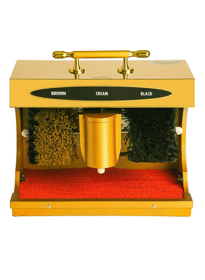 Automatic Shoe Polishing Machine With Auto Sensor Gold  - Image 1