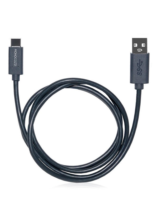 MONOCOZZI Vital Power USB-C To USB Charge And Sync Cable Blue 