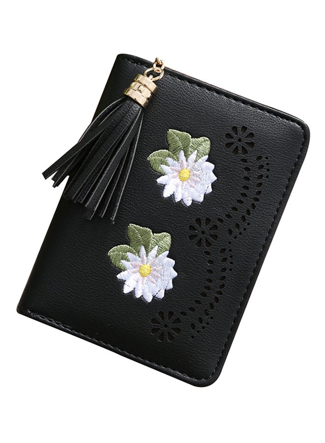 Bluelans Retro Credit Card Case Wallet Black 