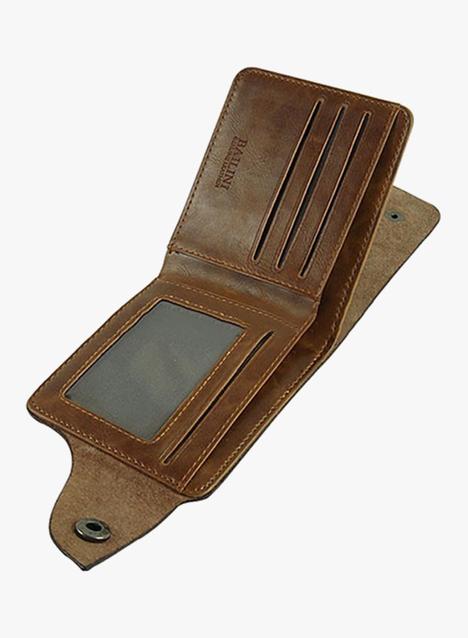 Bluelans Vintage Billfold Wallet Brown - Image 2