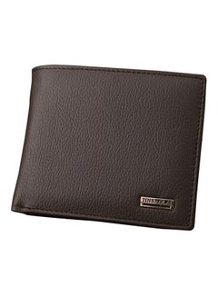 Luxury Bifold Short Wallet Coffee