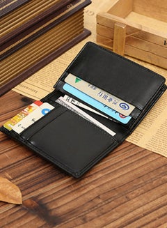 Bluelans Bifold Wallet With Money Clip Black  - Image 3