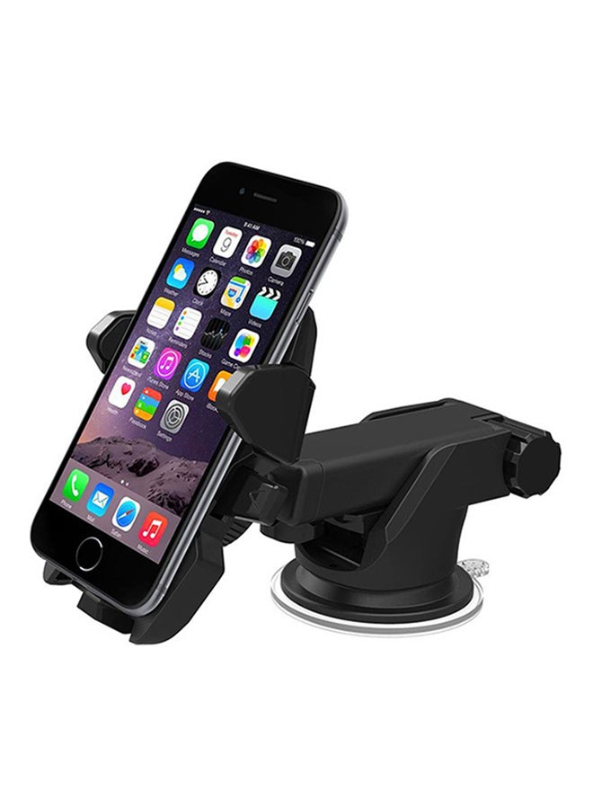 Vehicle-mounted Holder With Suction Cup For Universal Phone Black