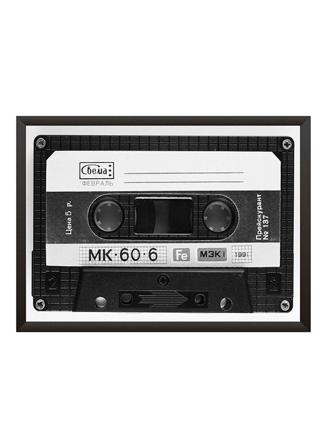 LOWHA Decorative Modern Wall Art Black/White 32x22centimeter