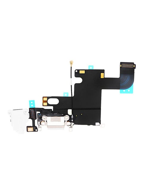 Headphone Audio Charging Data USB Port Flex Cable Replace Part For Apple iPhone 6 Black
