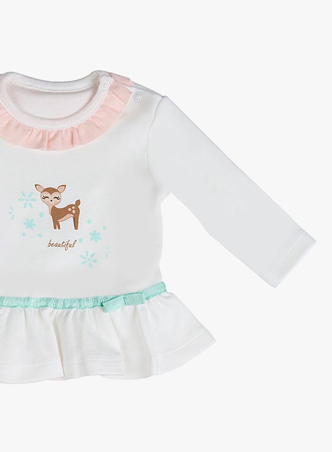 bluebell 2-Piece Sleepwear Set Beige/Pink - Image 3