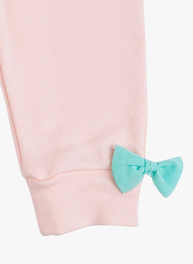 bluebell 2-Piece Sleepwear Set Beige/Pink - Image 4