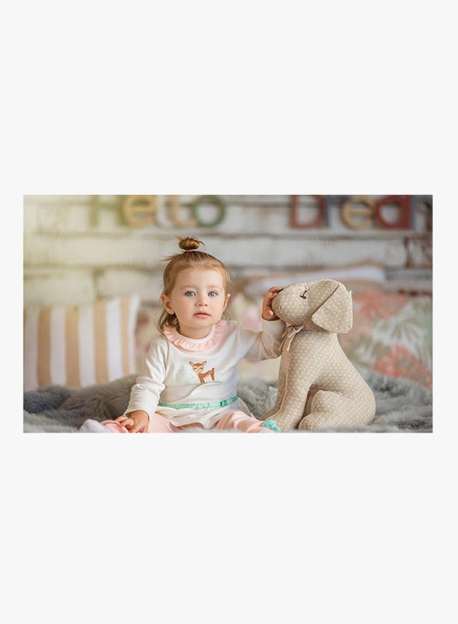 bluebell 2-Piece Sleepwear Set Beige/Pink - Image 5