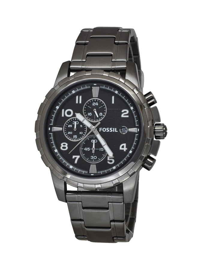 FOSSIL Men's Stainless Steel Analog Wrist Watch FS4721 - 45 mm - Grey  - Image 1