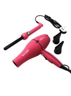 Frigga Pro 2-In-1 Hair Styling Kit Pink  - Image 1