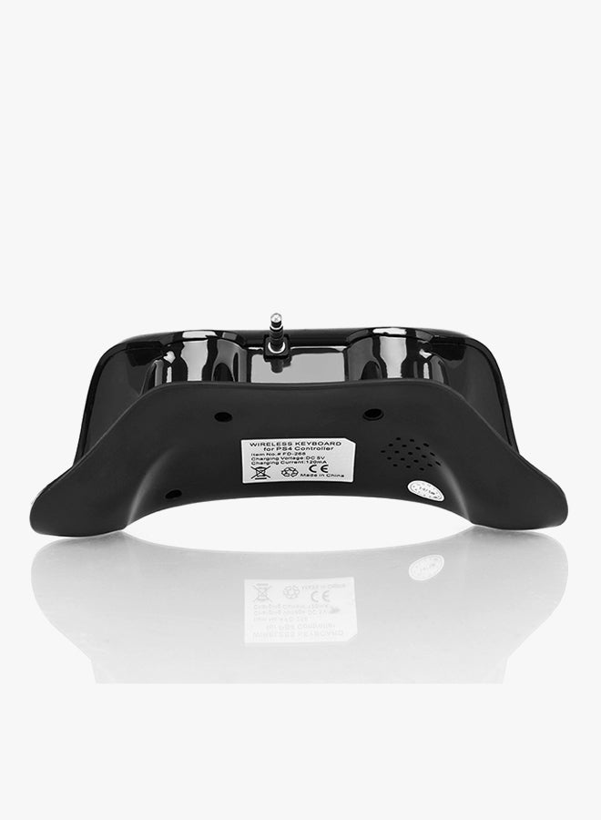 Generic Wireless Keyboard For PlayStation 4 Controller Black  - Image 2
