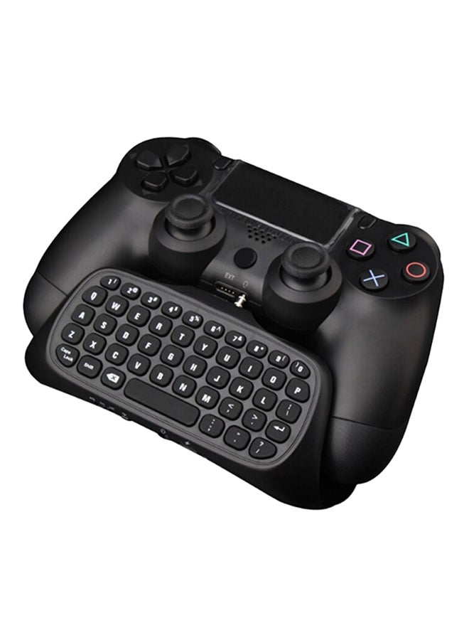 DOBE Wireless Bluetooth Keyboard For PlayStation 4 Controller Black  - Image 1