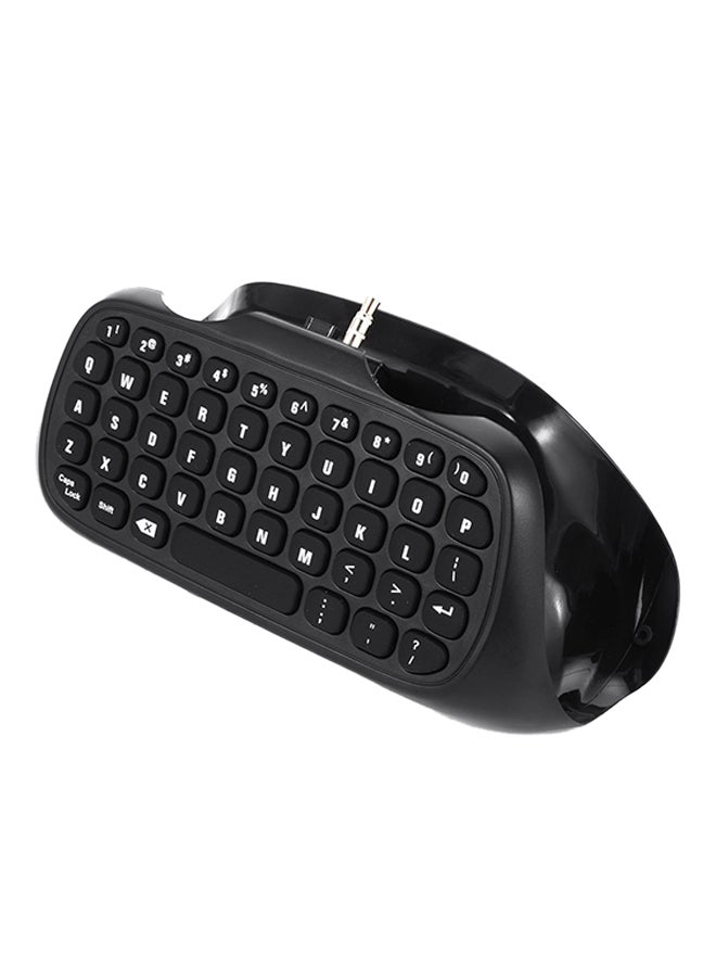 Generic Mini Wireless Bluetooth Keyboard For Xbox/PlayStation 4 Controller Black  - Image 1