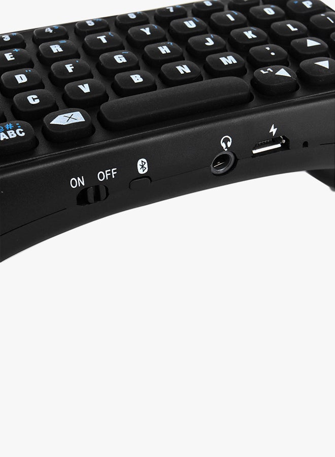 Generic Wireless Keyboard For PlayStation 4 Controller Black  - Image 4