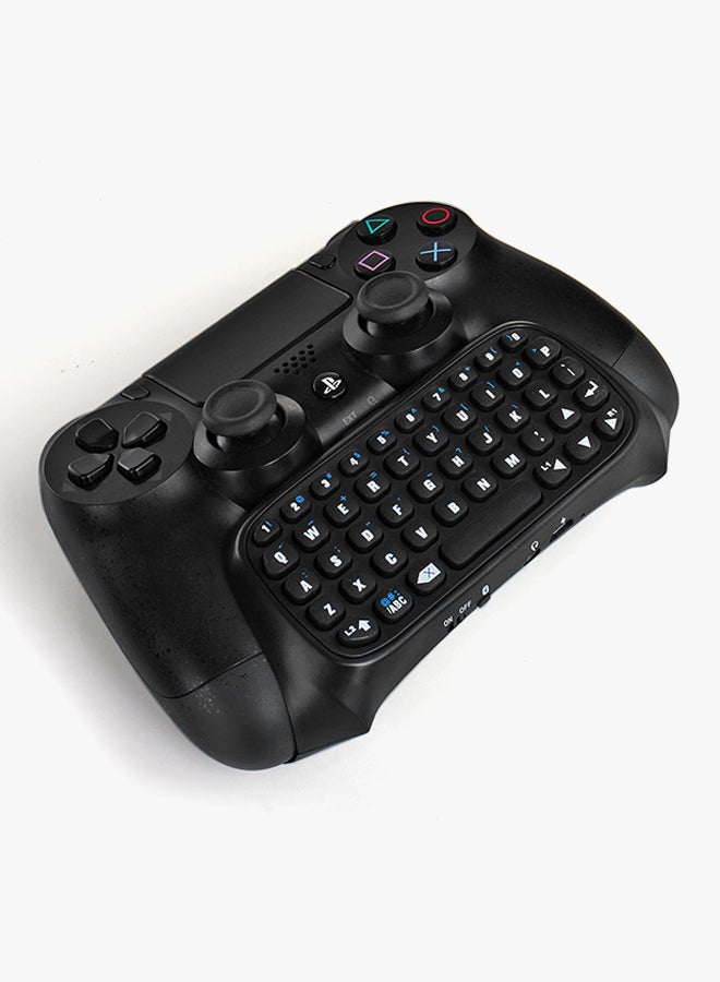 Generic Wireless Keyboard For PlayStation 4 Controller Black  - Image 3