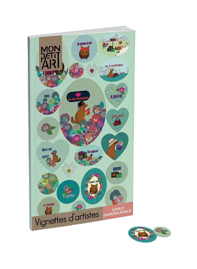 Mon Petit Lovely Artists Stickers