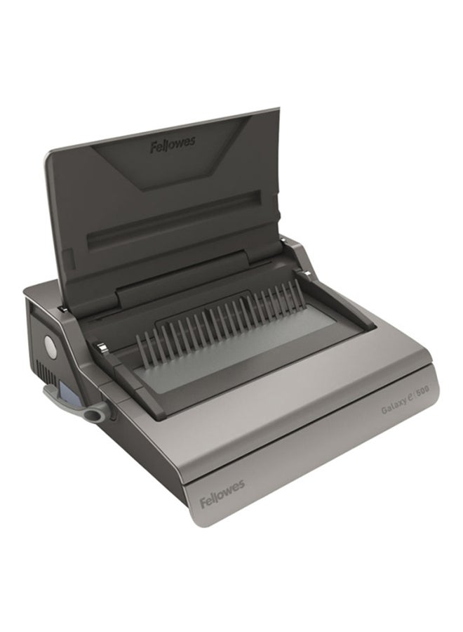 Fellowes Galaxy-E 500 Electric Comb Binding Machine Grey 